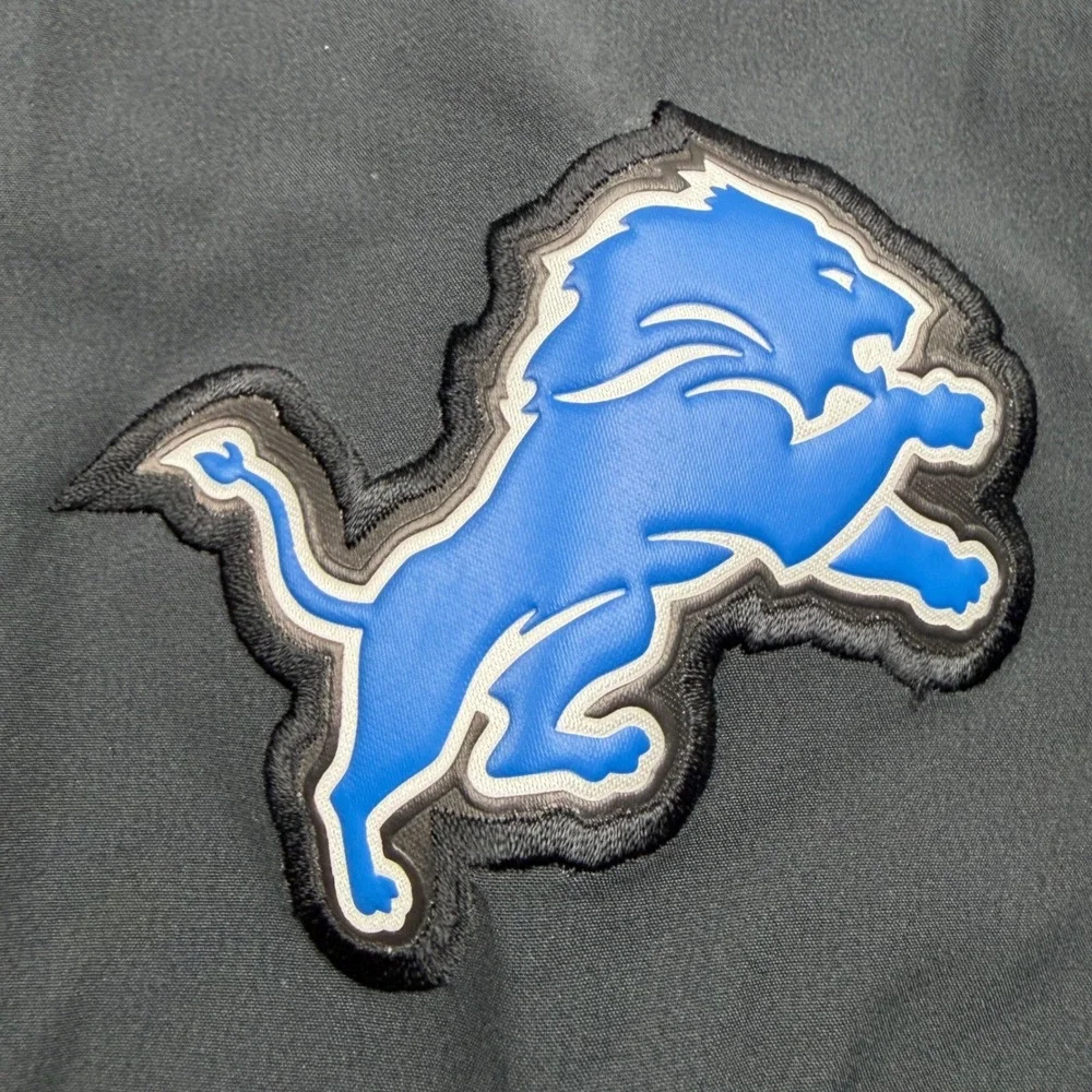 Nike Detroit Lions NFL Onfield‎ Apparel Shorts Mens XXLT Black Blue 748416-010